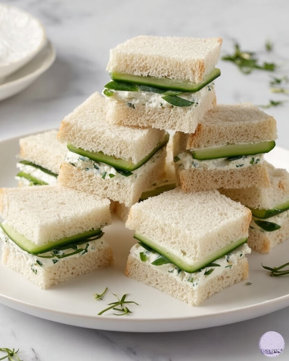 Easy Refreshing Cucumber Sandwiches: Perfect for Any Gathering
